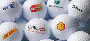 logo golf balls